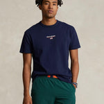 Camiseta Polo Ralph Lauren Classic Fit de punto Polo Sport Azul - ECRU