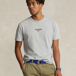 Camiseta Polo Ralph Lauren Classic Fit de punto Polo Sport Gris - ECRU