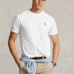 Camiseta Polo Ralph Lauren Cuello Jersey Classic Fit - ECRU