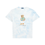 Camiseta Polo Ralph Lauren Polo Bear Classic Fit Tie-Dye - ECRU