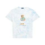 Camiseta Polo Ralph Lauren Polo Bear Classic Fit Tie-Dye - ECRU