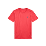 Camiseta Polo Ralph Lauren Rojo Nantucket de Punto Custom Slim Fit - ECRU