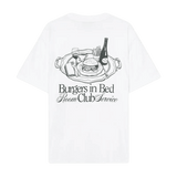 Camiseta Pompeii Burgers in Bed - ECRU