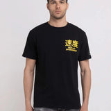 Camiseta Replay de Punto con Estampado Speed Shop - ECRU