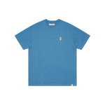 Camiseta Revolution 1366 LUC Blue Melange - ECRU