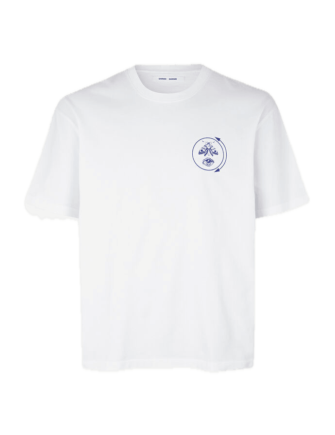 Camiseta Samsøe Samsøe Future 11725 Earth - ECRU