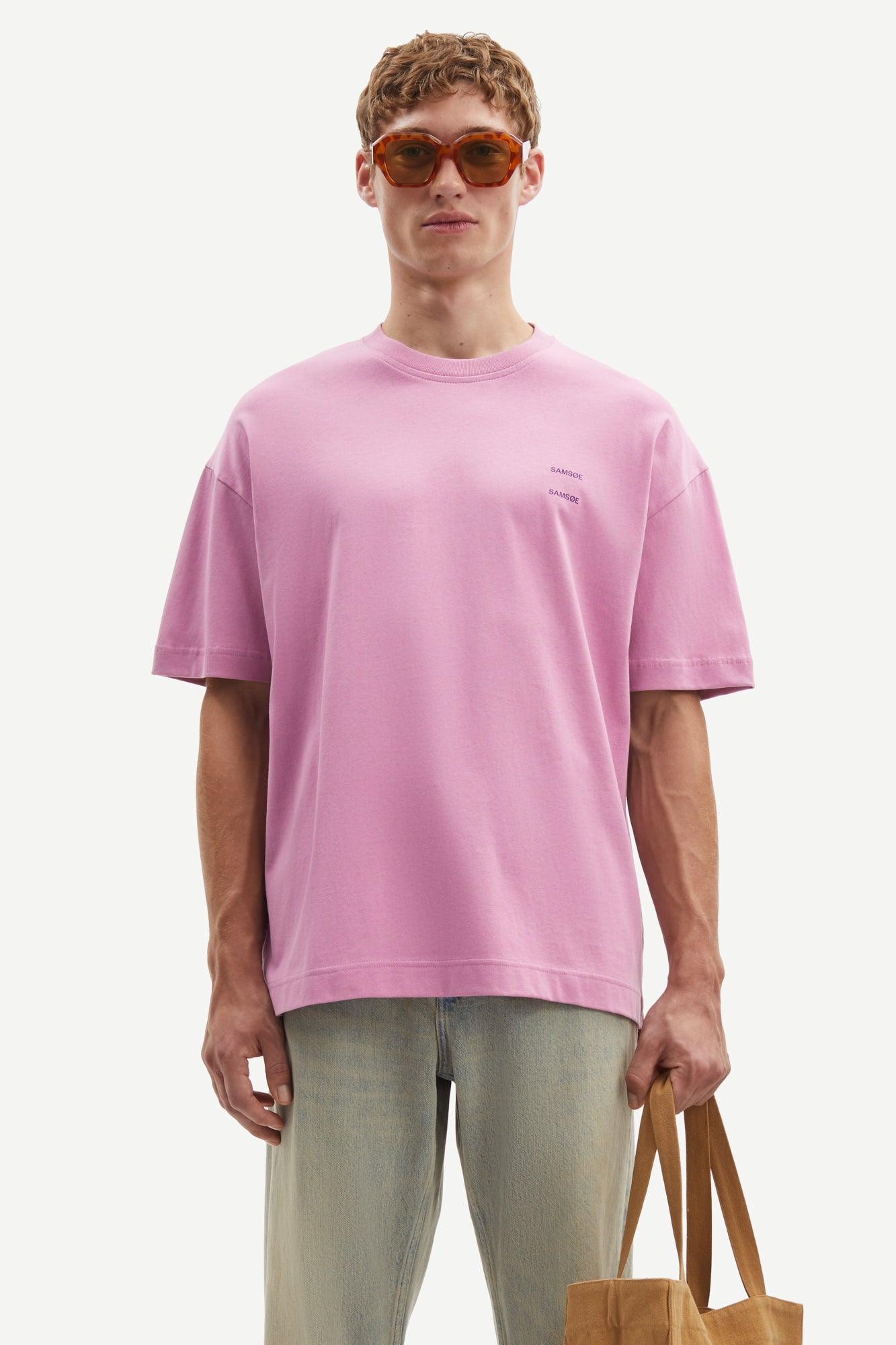 Camiseta Samsøe Samsøe Joel 11415 Orchid Haze - ECRU