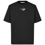 Camiseta Samsøe Samsøe Sawind uni Black Connected - ECRU