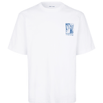 Camiseta Samsøe Samsøe Sawind uni White Earth Beat - ECRU