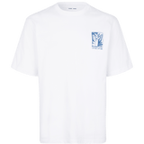 Camiseta Samsøe Samsøe Sawind uni White Earth Beat - ECRU