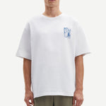 Camiseta Samsøe Samsøe Sawind uni White Earth Beat - ECRU