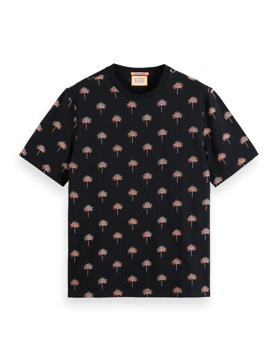 Camiseta Scotch & Soda Mini AOP - ECRU