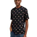 Camiseta Scotch & Soda Mini AOP - ECRU