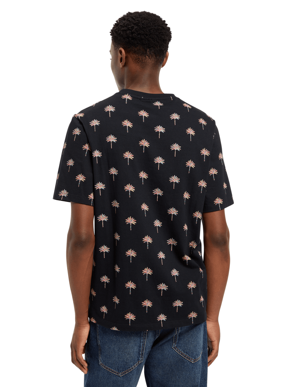 Camiseta Scotch & Soda Mini AOP - ECRU