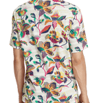 Camiseta Scotch and Soda Regular Fit Algodón Orgánico Print Allover - ECRU