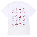 Camiseta Service Works Wine Spill Blanca - ECRU