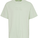 Camiseta !Solid Ikechi Bok Choy - ECRU