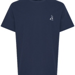 Camiseta !Solid Ilias Insignia Blue - ECRU