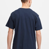 Camiseta !Solid Ilias Insignia Blue - ECRU