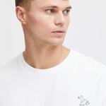 Camiseta !Solid Imre Off White - ECRU