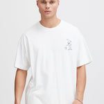 Camiseta !Solid Imre Off White - ECRU