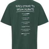 Camiseta !Solid Imsir Garden Topiary - ECRU