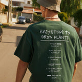 Camiseta !Solid Imsir Garden Topiary - ECRU