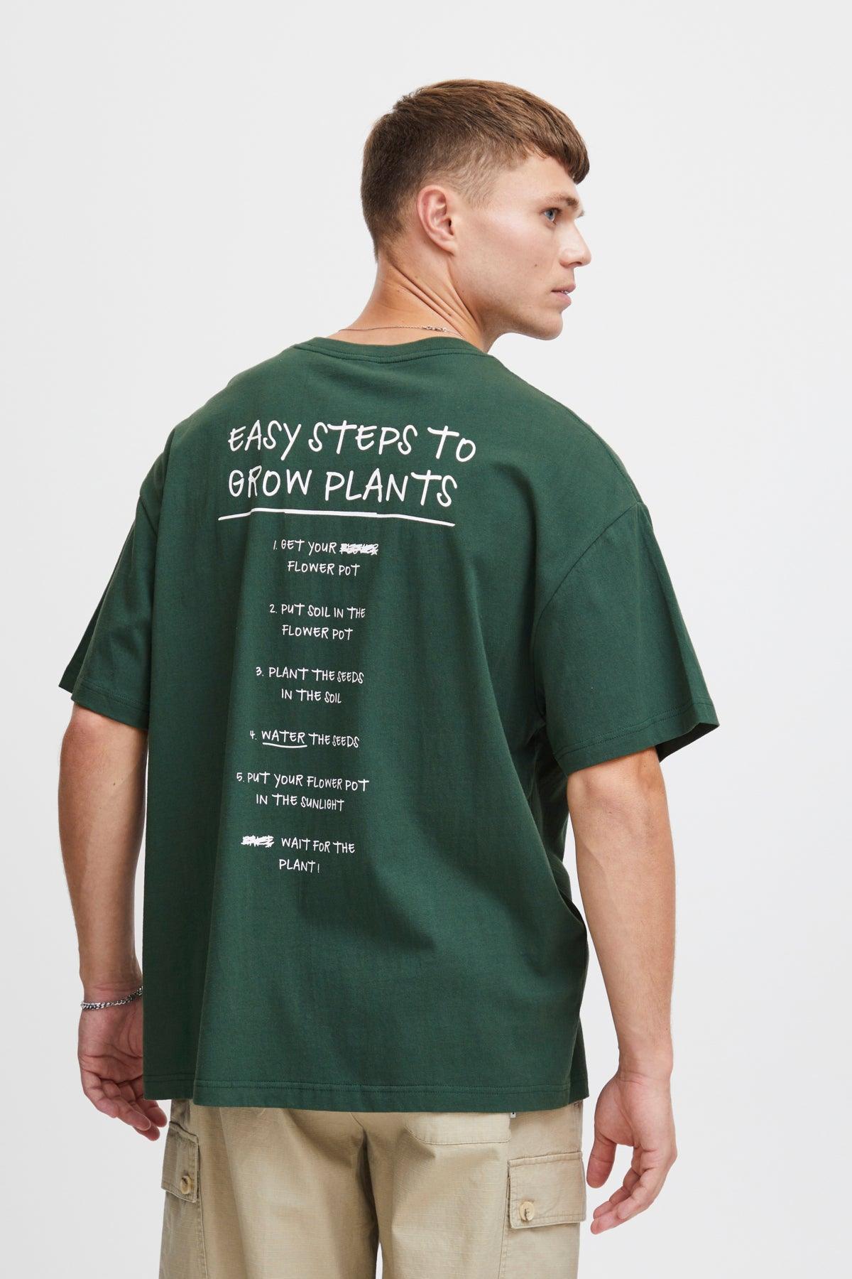 Camiseta !Solid Imsir Garden Topiary - ECRU