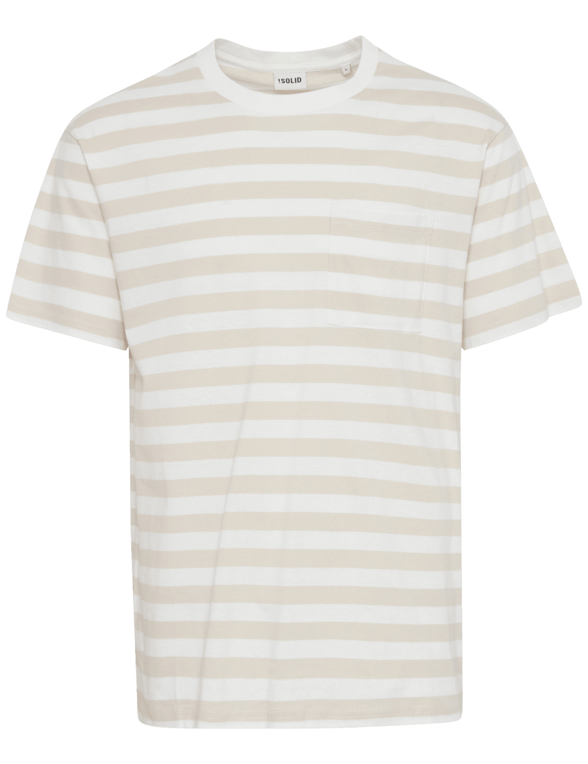 Camiseta !Solid Isaam Off White - ECRU