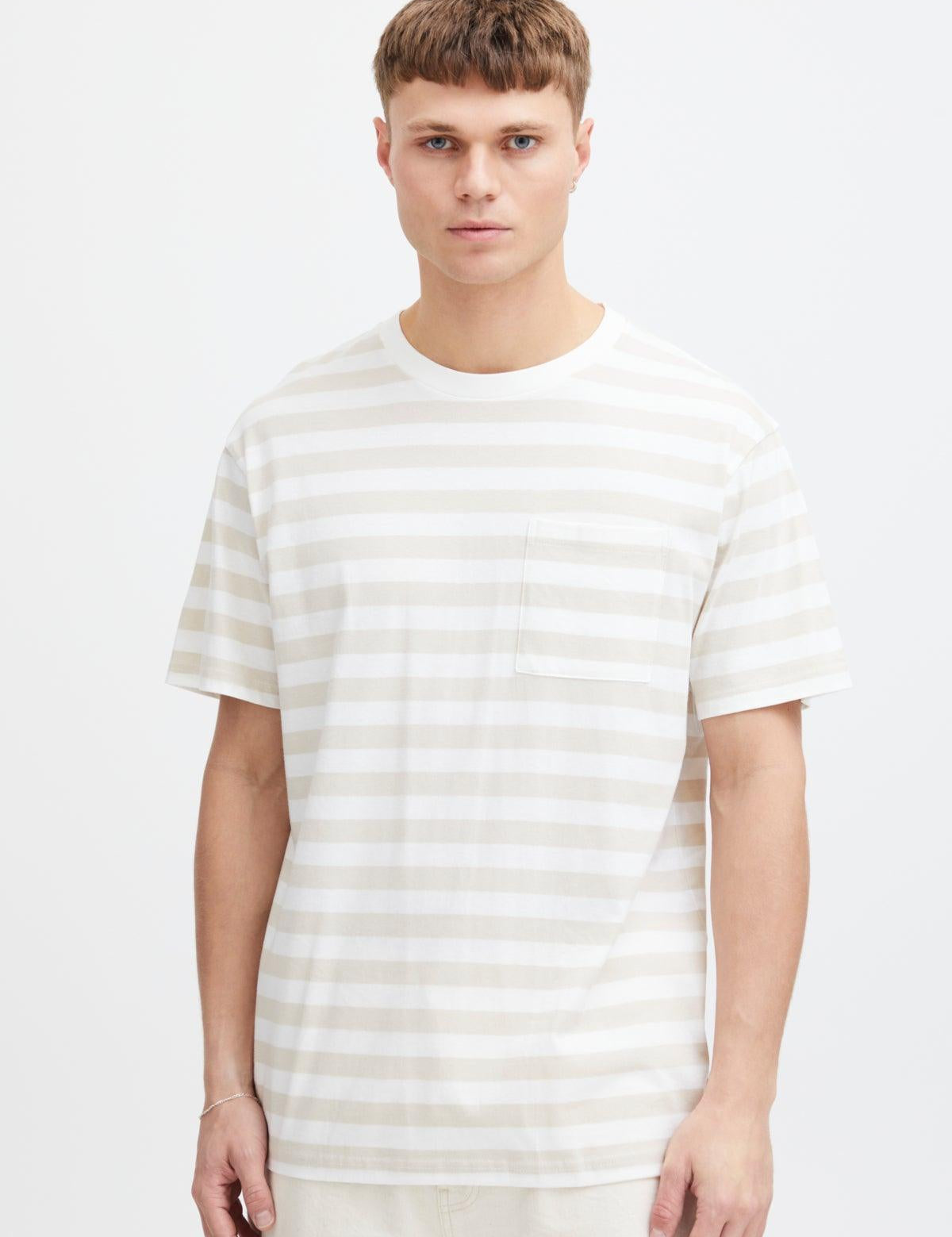 Camiseta !Solid Isaam Off White - ECRU