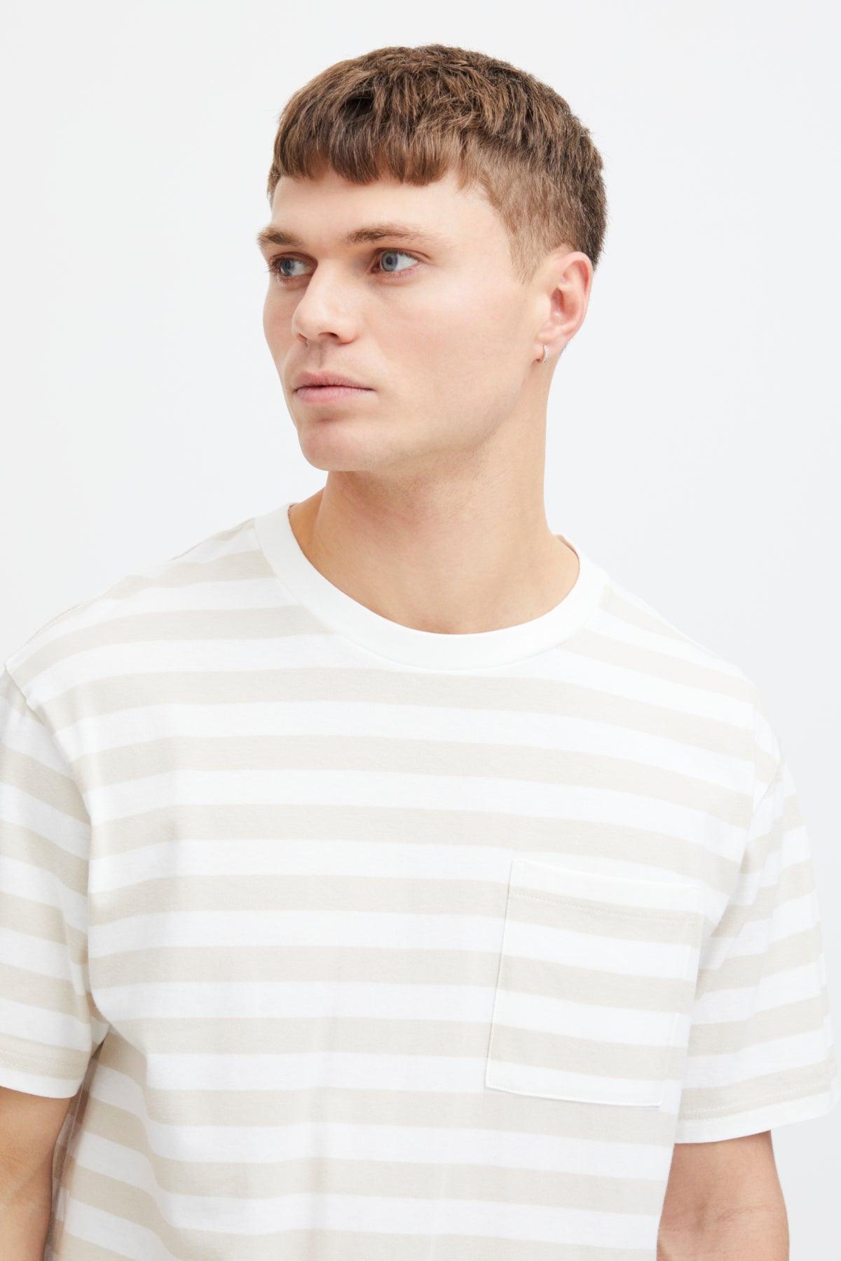 Camiseta !Solid Isaam Off White - ECRU