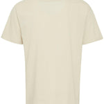 Camiseta !Solid Ishan Oatmeal - ECRU