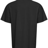 Camiseta !Solid Ismael True Black - ECRU