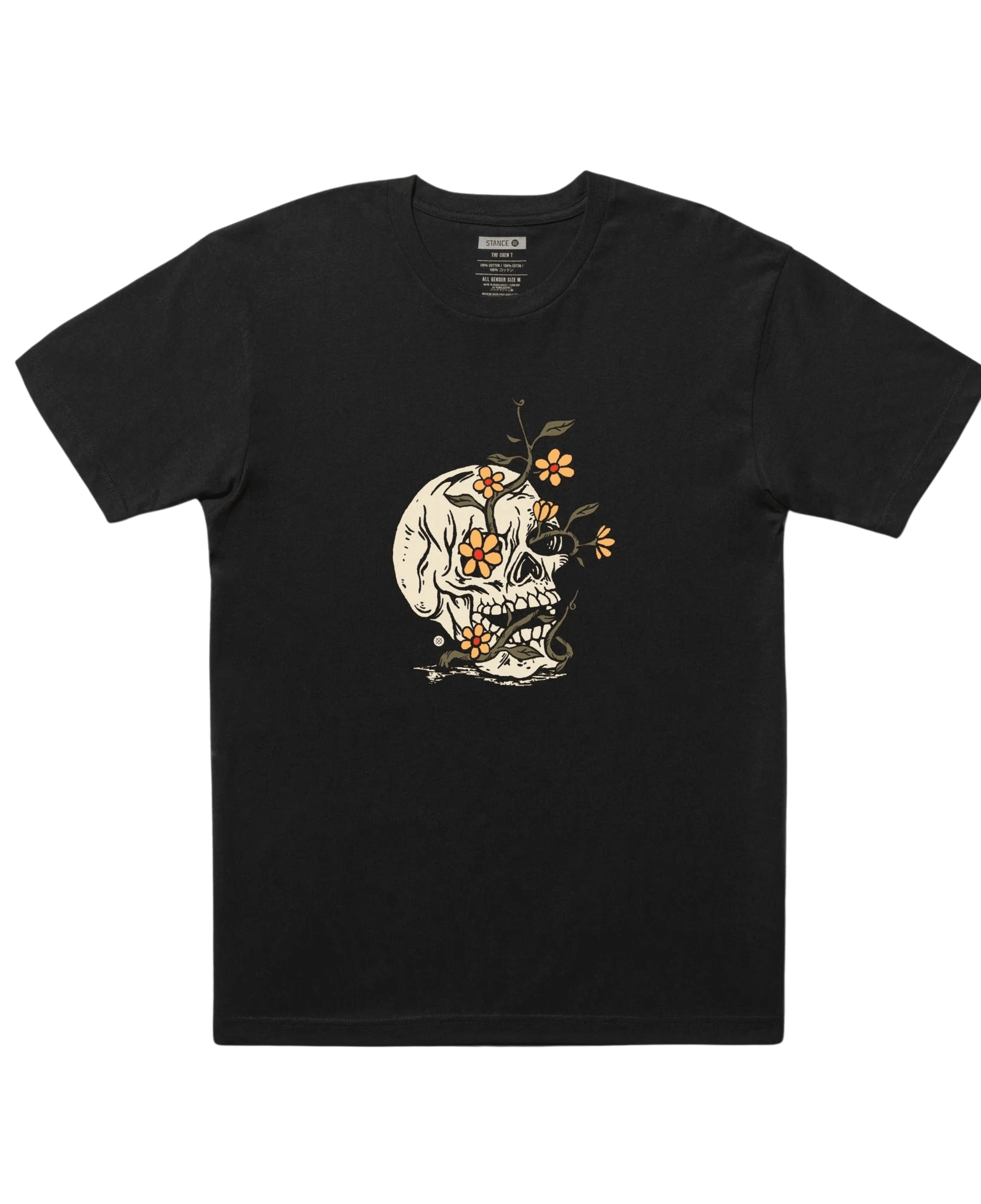 Camiseta Stance Keep Growing - ECRU