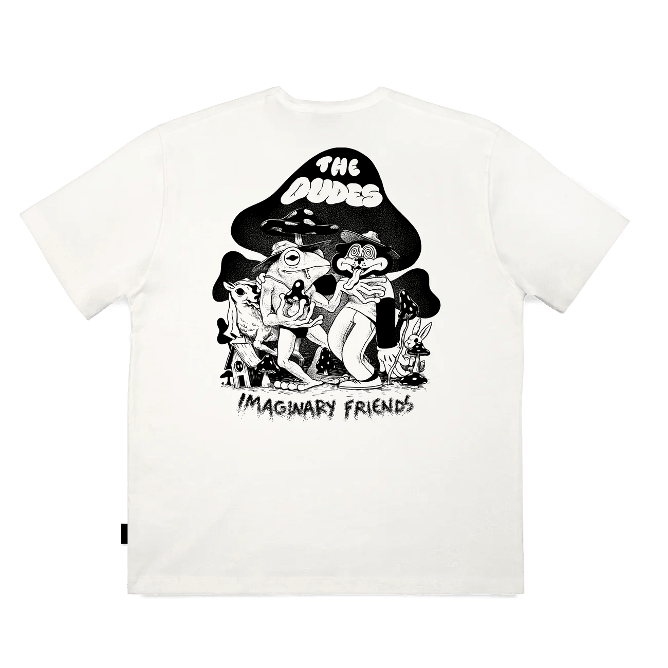 Camiseta The Dudes Imaginary Friends - ECRU