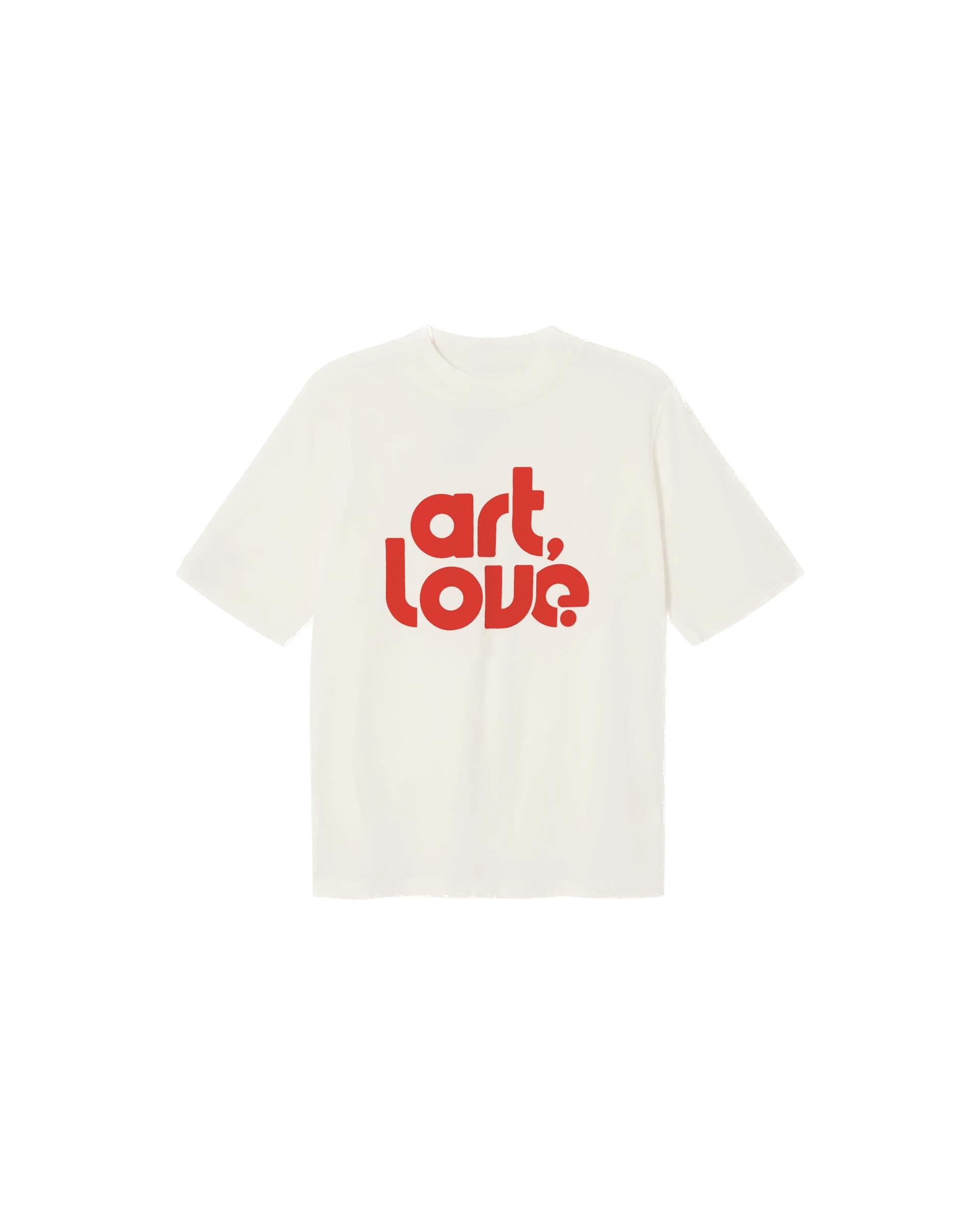 Camiseta Thinking Mu Blanca Art-Love Mock - ECRU