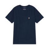 Camiseta Thinking Mu Navy Sol Espalda Curry - ECRU