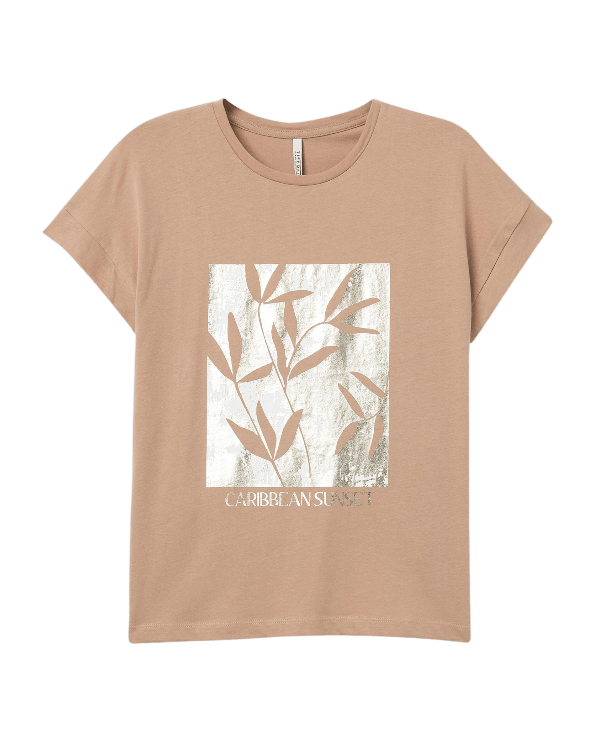 Camiseta TIFFOSI Kika Portabella - ECRU