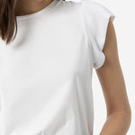 Camiseta TIFFOSI Kira 13 Blanca - ECRU