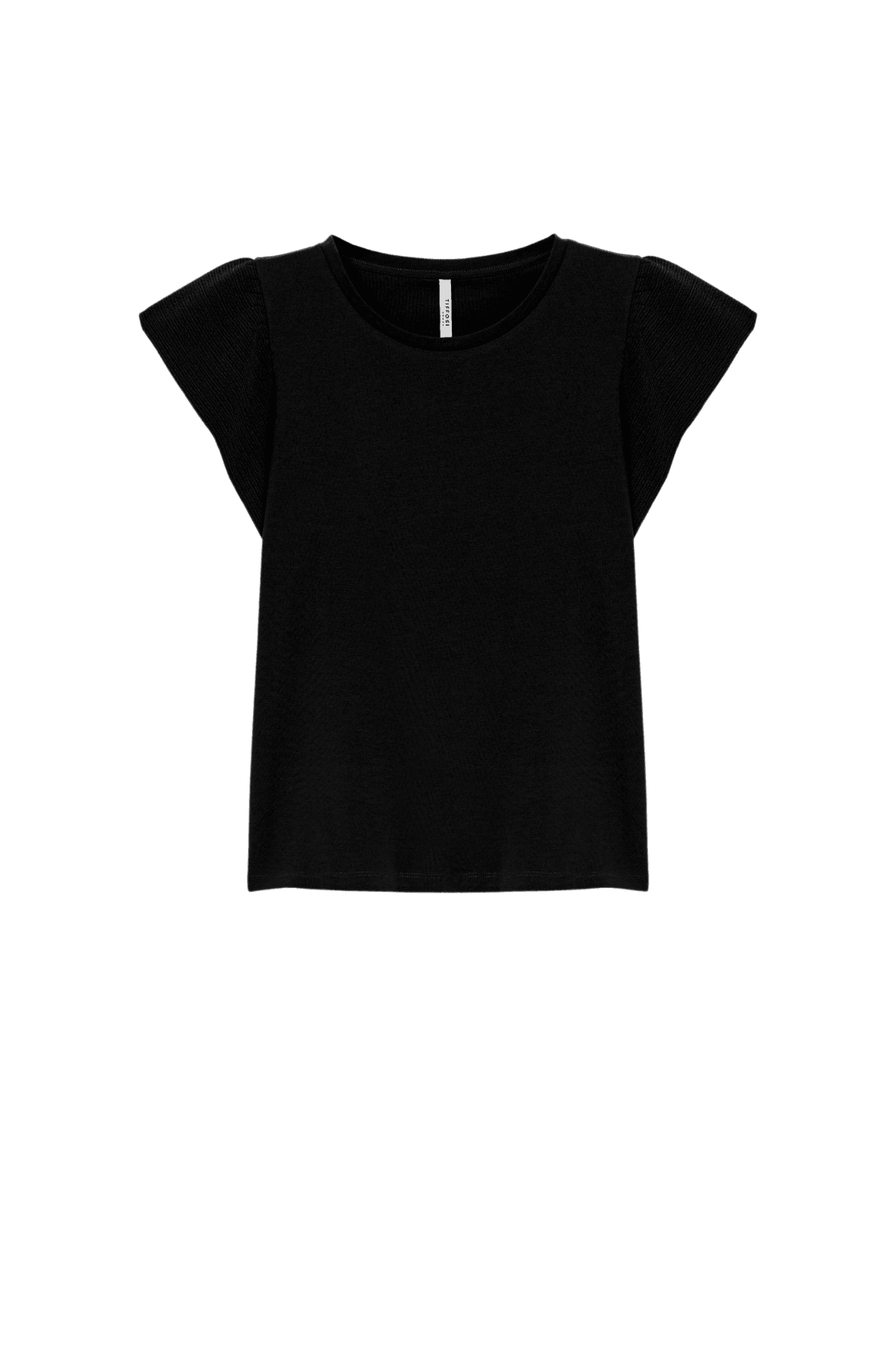 Camiseta TIFFOSI Kira 13 Negra - ECRU