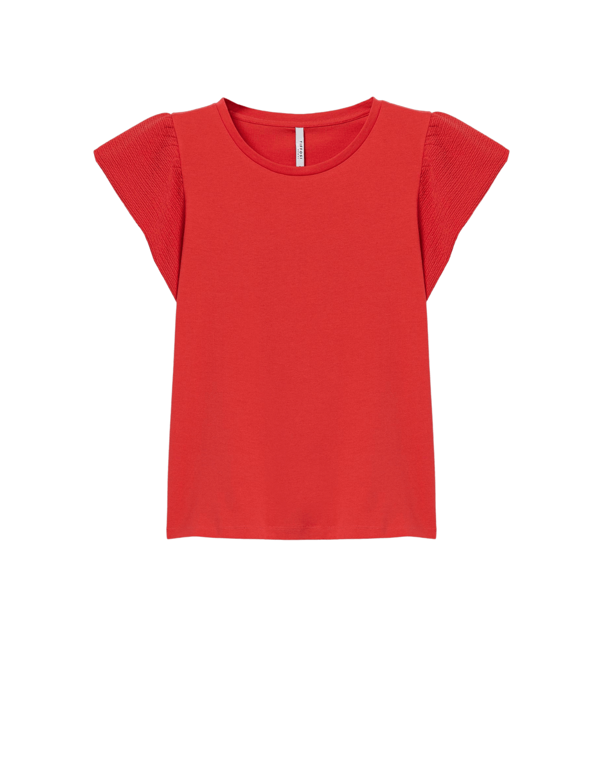 Camiseta TIFFOSI Kira 13 Roja - ECRU