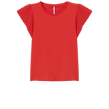 Camiseta TIFFOSI Kira 13 Roja - ECRU