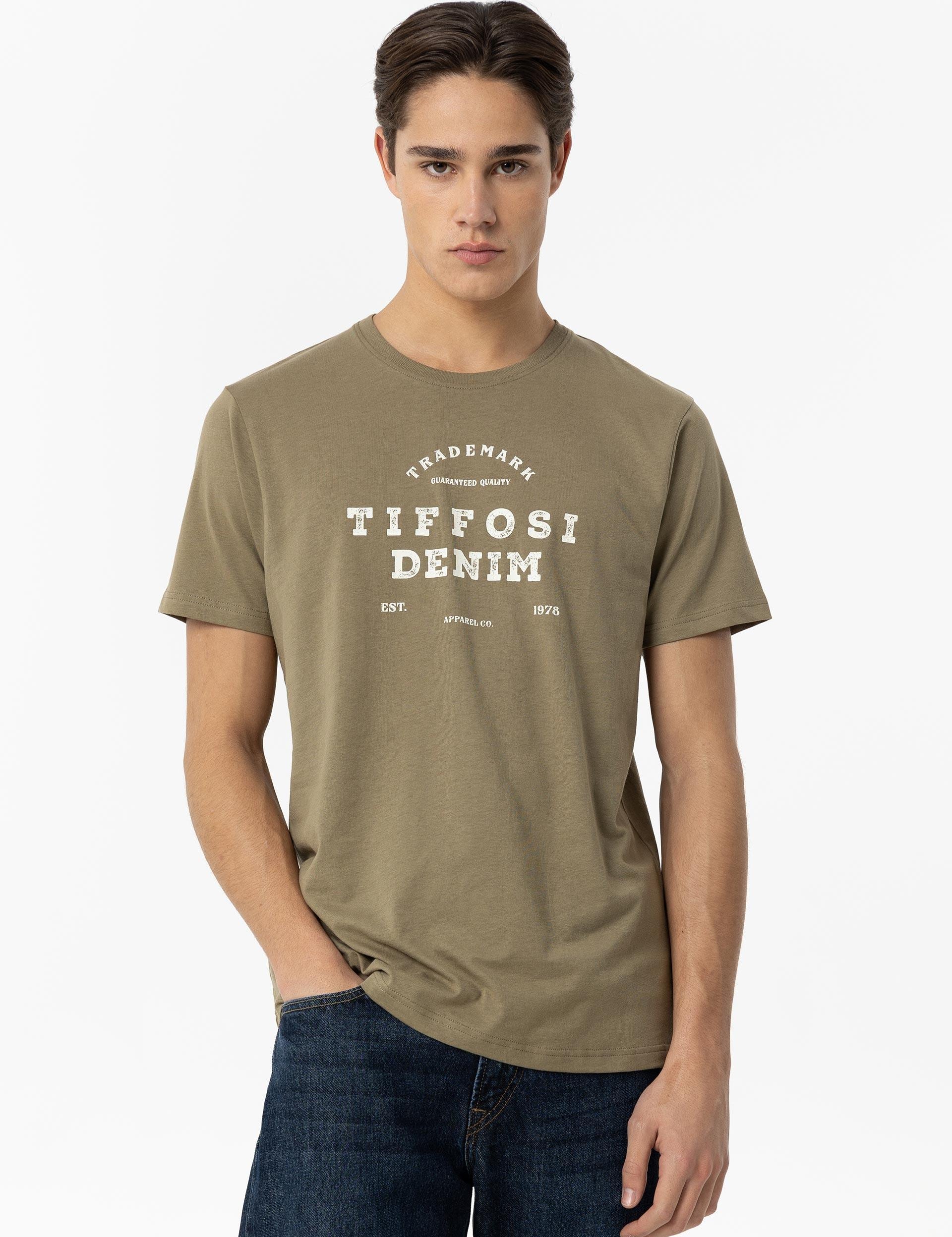 Camiseta TIFFOSI Korbin - ECRU