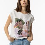 Camiseta TIFFOSI Mae White - ECRU