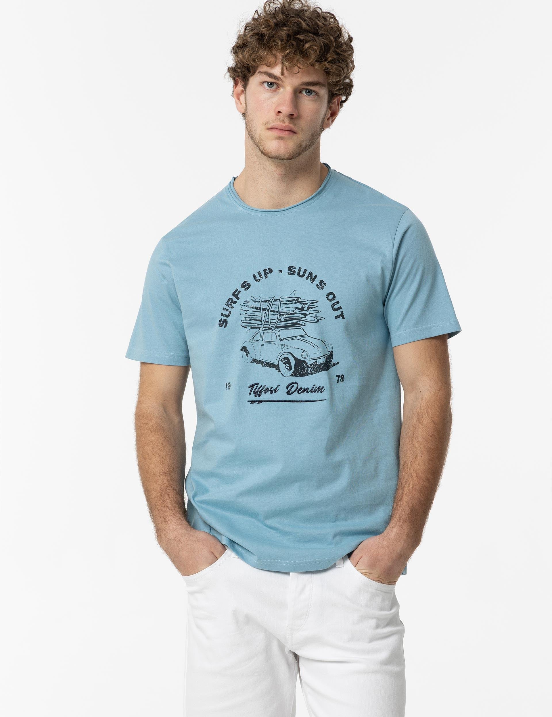 Camiseta TIFFOSI Rodney - ECRU