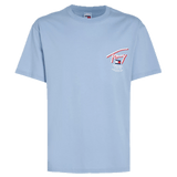 Camiseta Tommy Jeans Classics con Logo Distintivo Trasero - ECRU