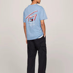 Camiseta Tommy Jeans Classics con Logo Distintivo Trasero - ECRU