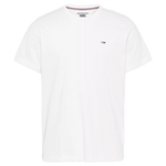 Camiseta Tommy Jeans Classics de Algodón Orgánica Blanca - ECRU