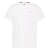 Camiseta Tommy Jeans Classics de Algodón Orgánica Blanca - ECRU