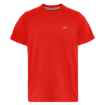 Camiseta Tommy Jeans Classics de Algodón Orgánica Roja - ECRU